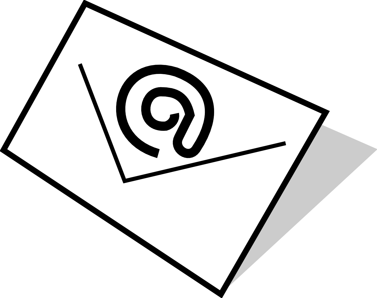 mail clipart letter format