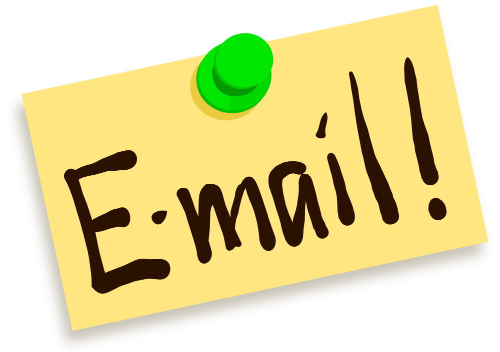 email clipart contact detail