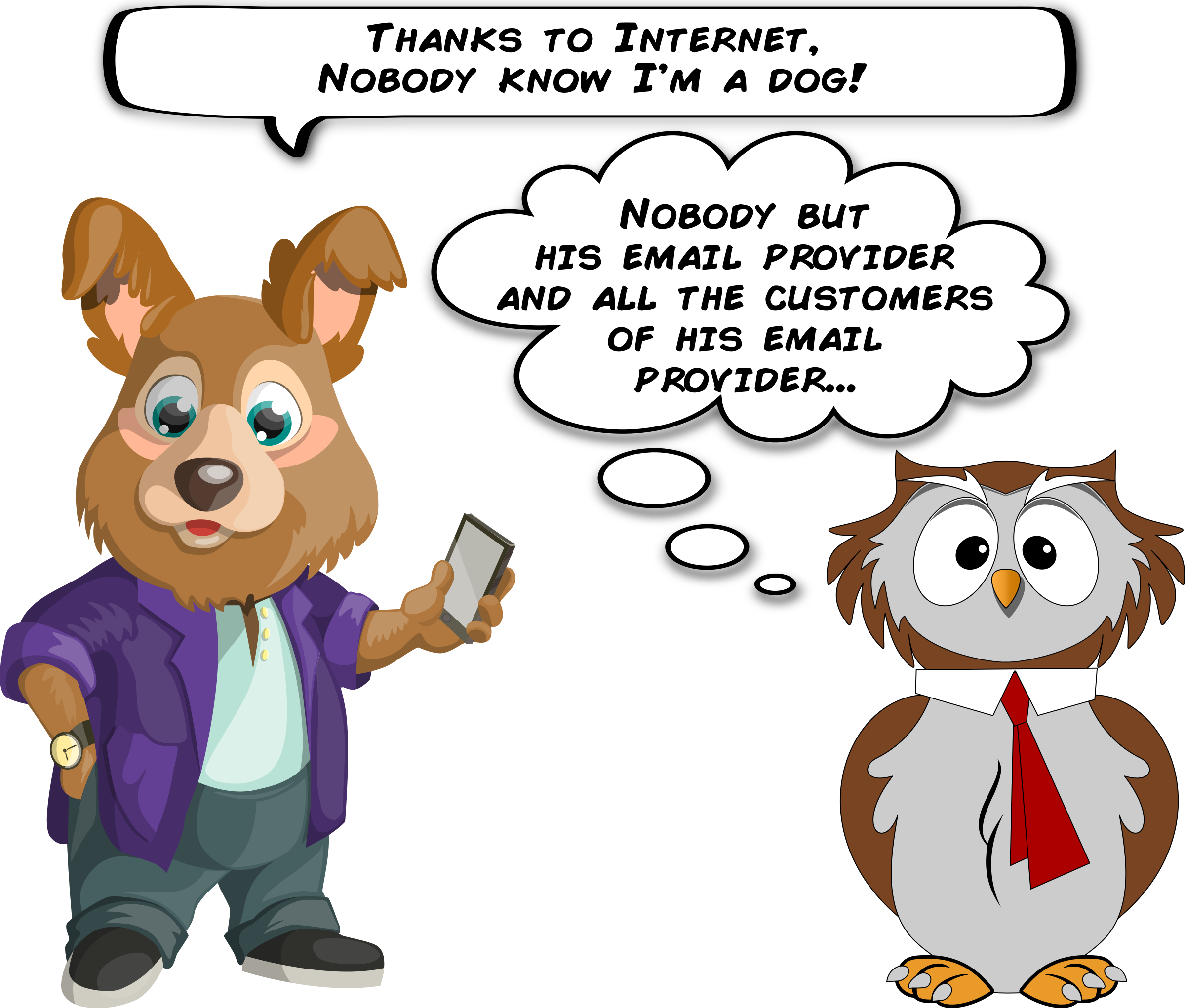 email clipart cute animal