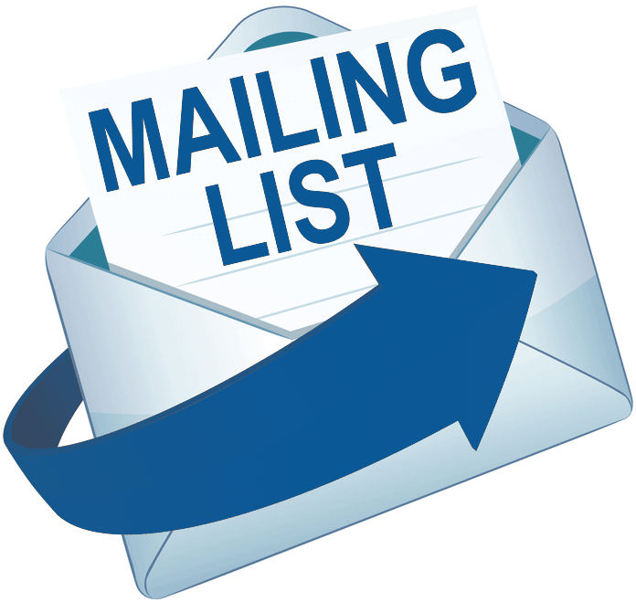Email clipart home address. Parks and recreation mailing