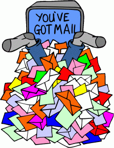 email clipart junk mail