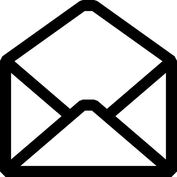 Mail clipart envelopeclip. Open envelope clip art