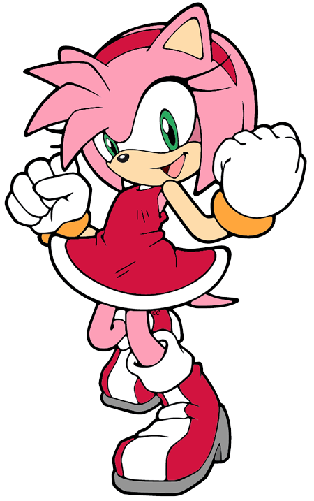 Sonic the hedgehog clip. Mail clipart pink