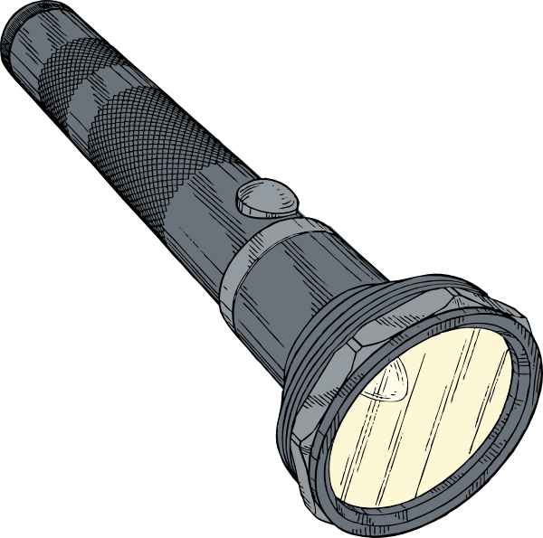 flashlight clipart linterna