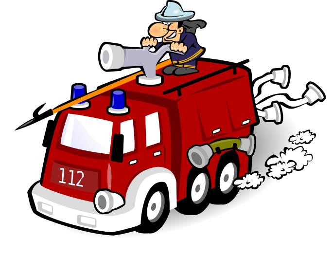 engine clipart fire