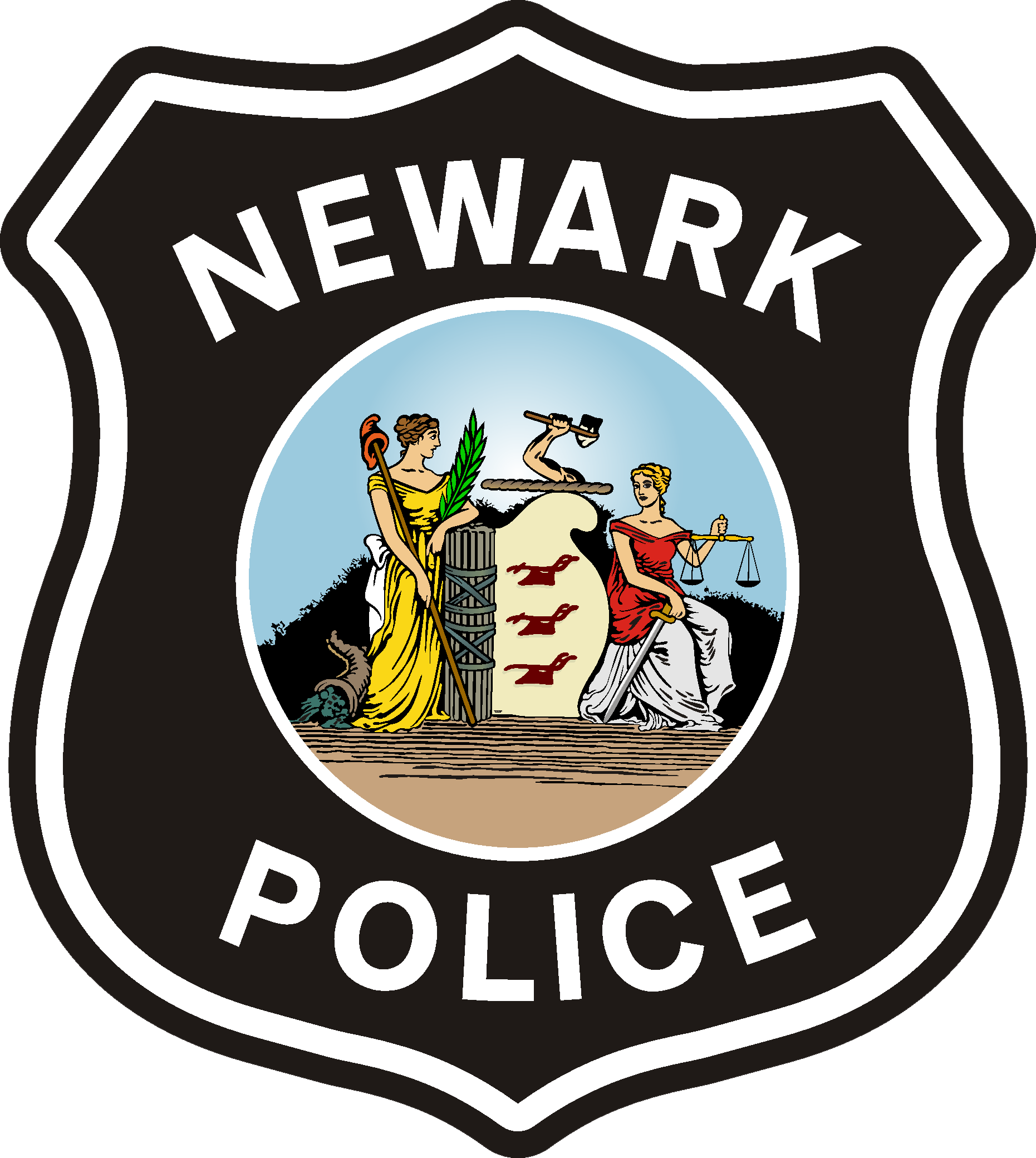 Newark police division. Emergency clipart policing