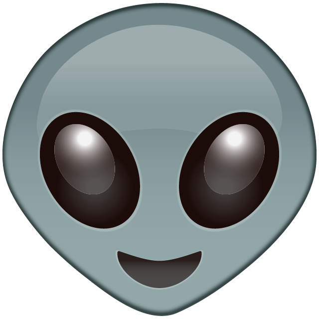Emoji alien