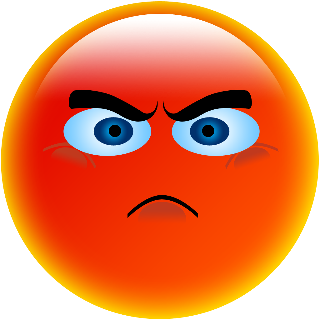 Smiley clipart anger, Smiley anger Transparent FREE for download on ...