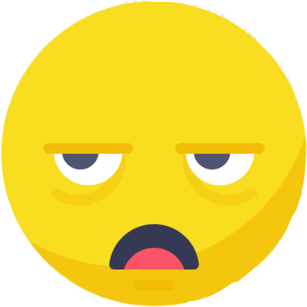 Emoji clipart boring. Bored dull sleepy unamazed