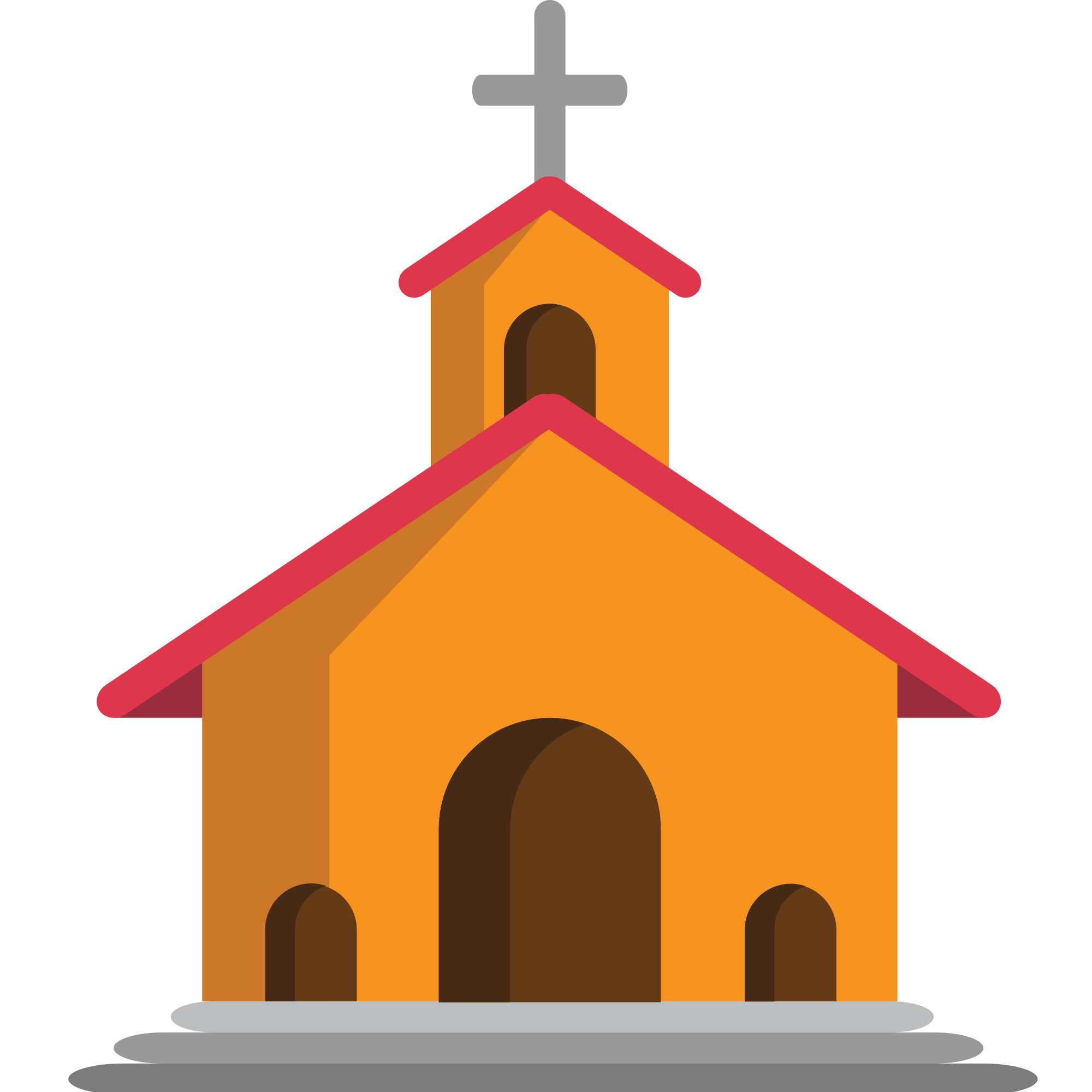 emoji clipart church