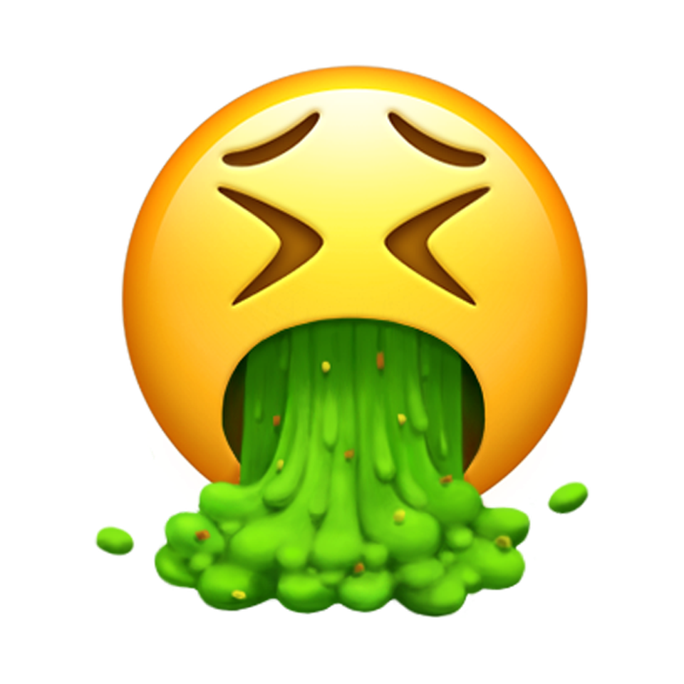 emoji clipart disgust