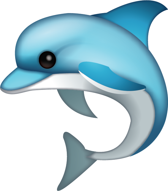 Emoji dolphin