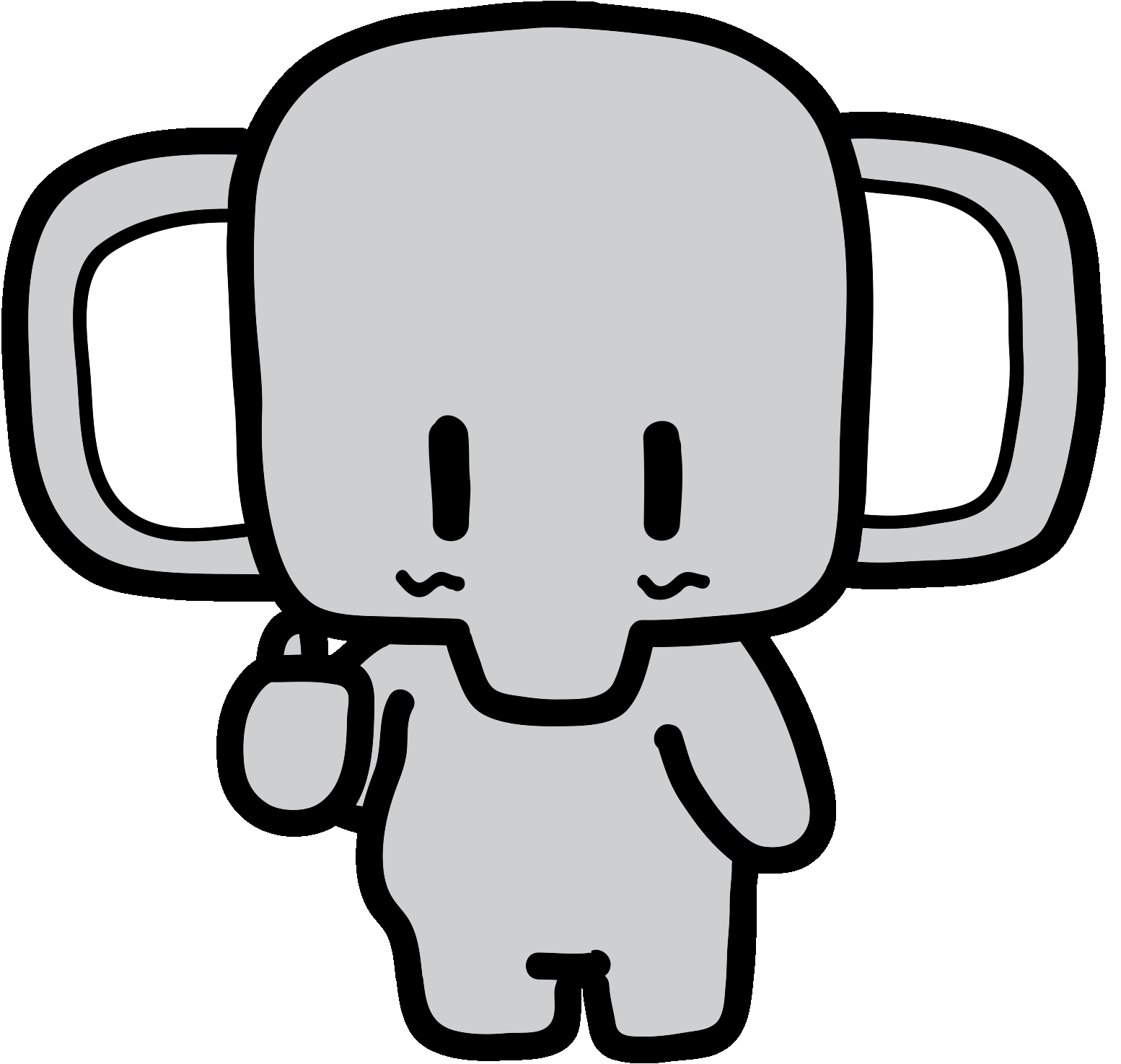 emoji clipart elephant