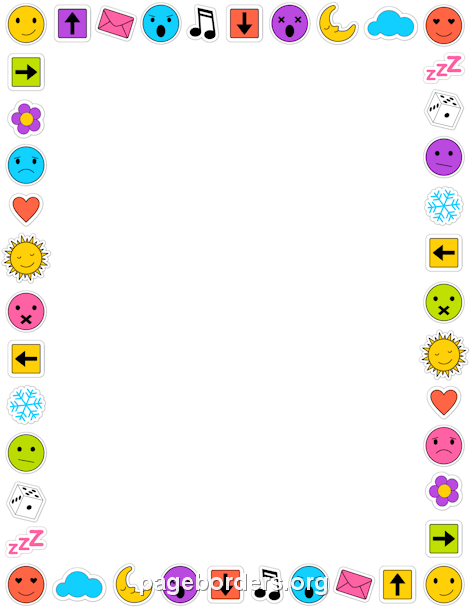 emoji clipart frame