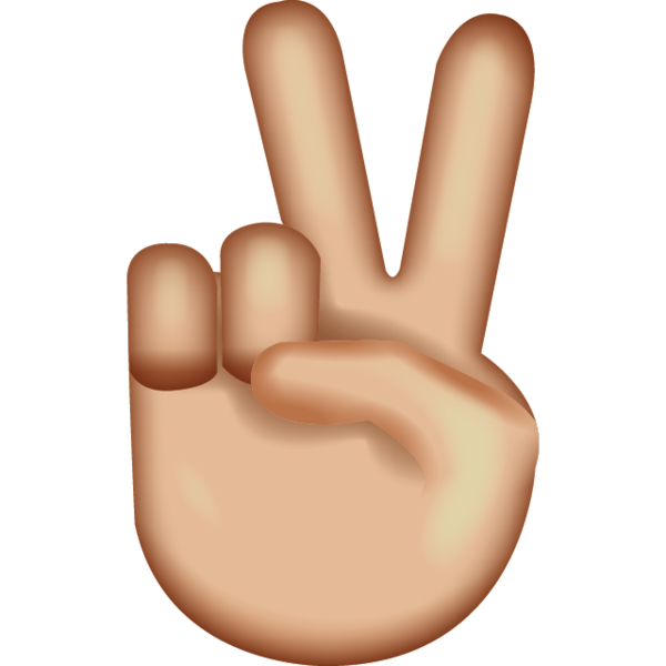 peace clipart victory hand