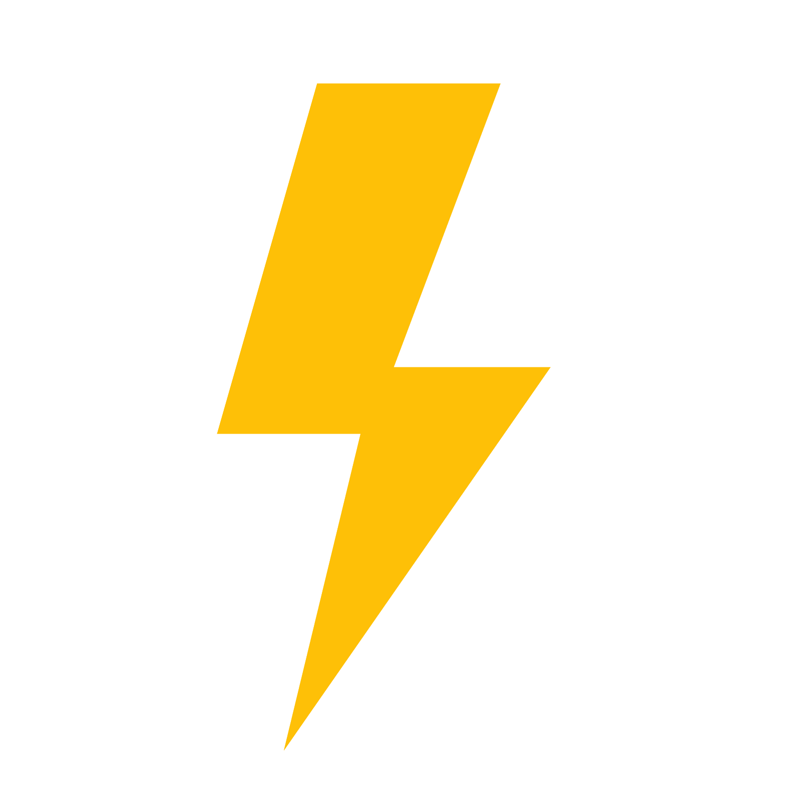emoji clipart lightning