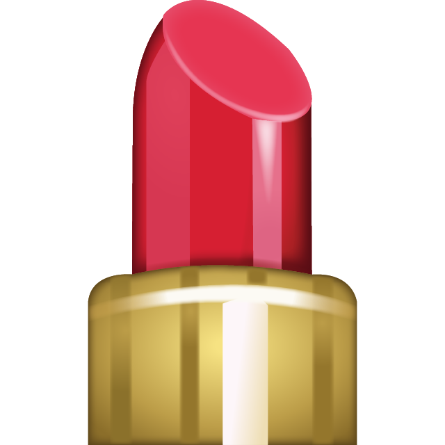 emoji clipart lipstick
