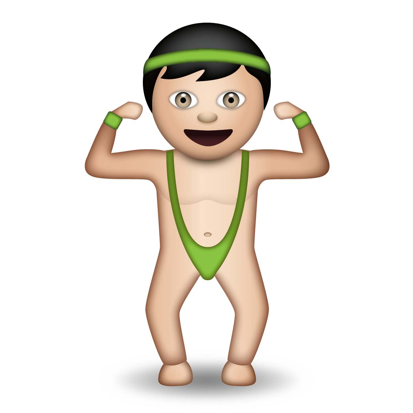 emoji clipart muscle