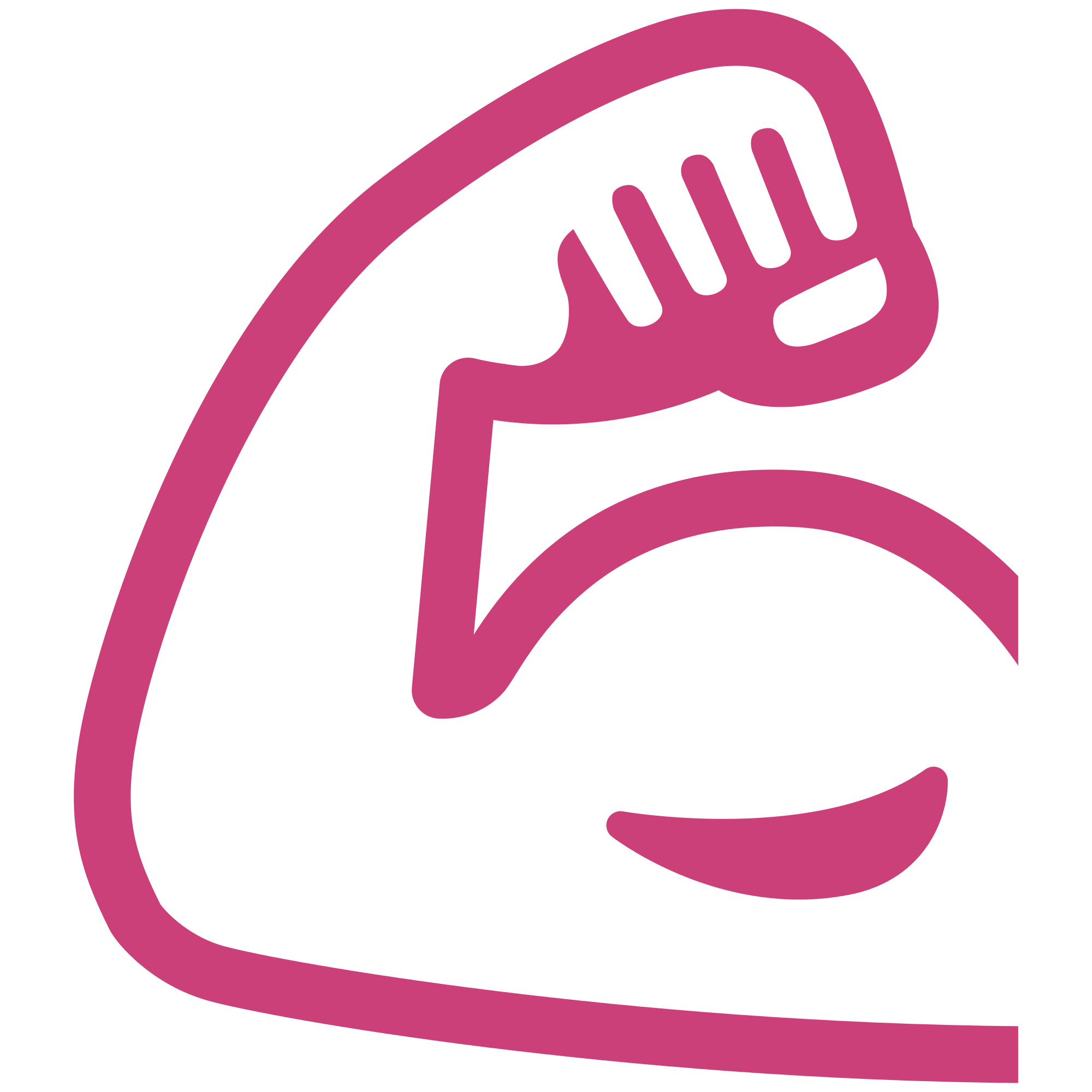 emoji clipart muscle