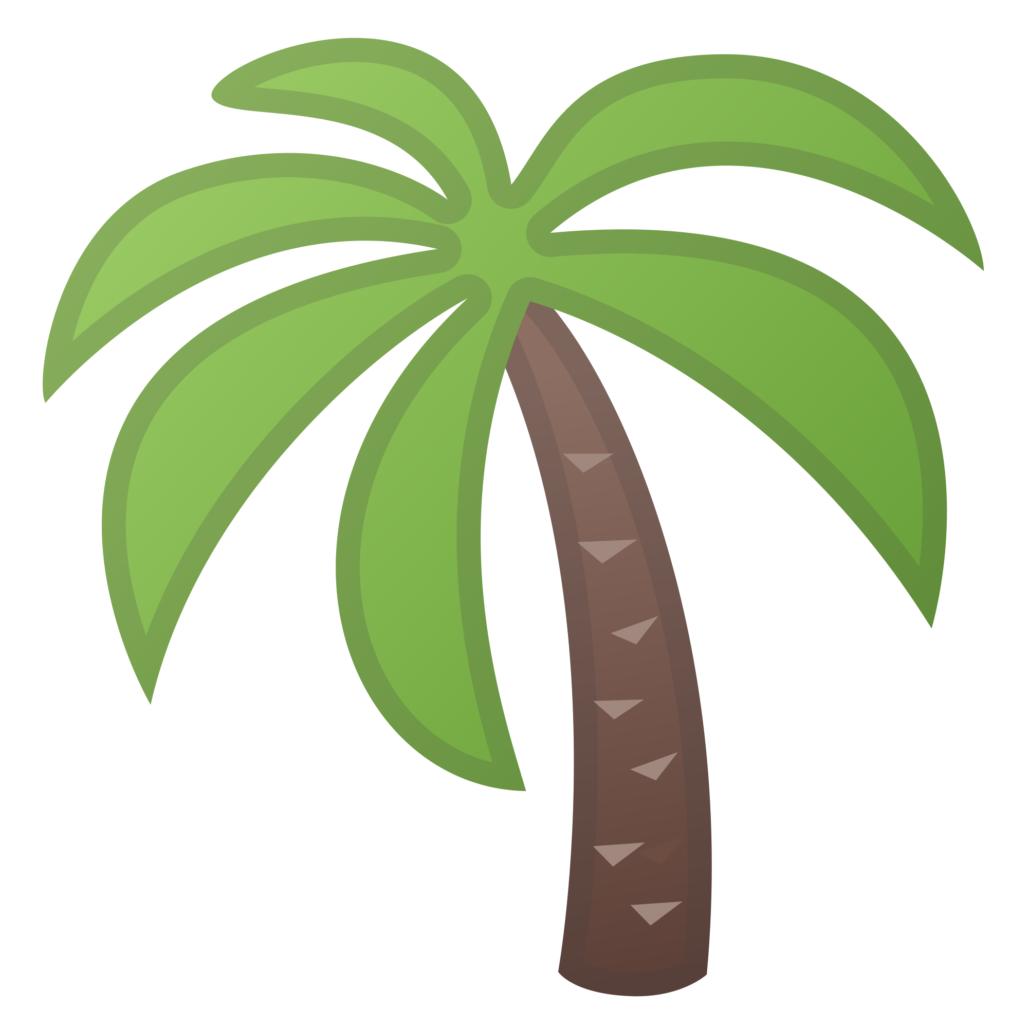 Emoji clipart palm tree Emoji palm tree Transparent FREE 
