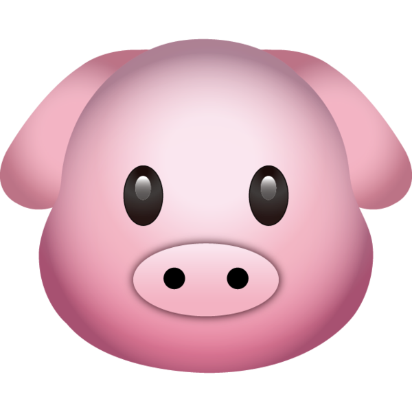 Emoji pig