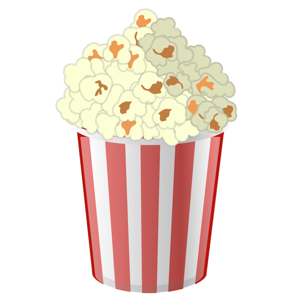 Icon noto food drink. Emoji clipart popcorn