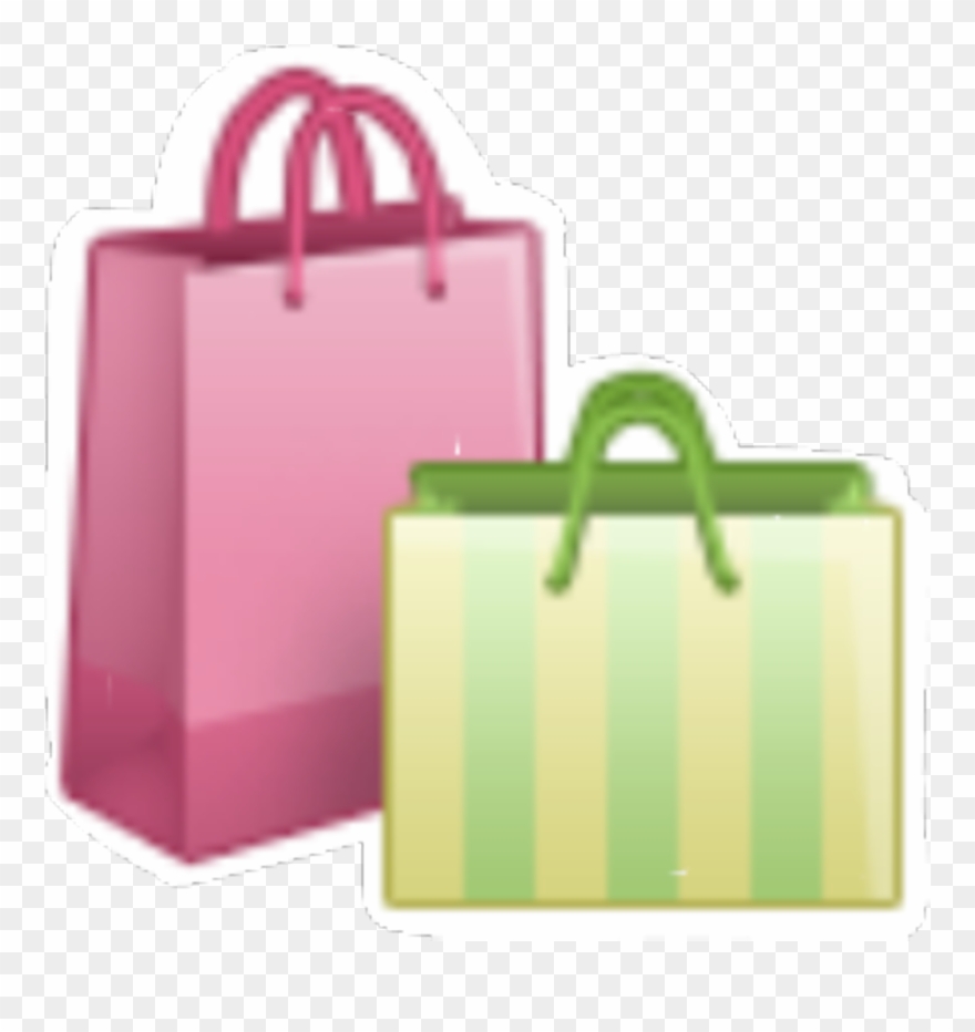 emoji clipart shopping
