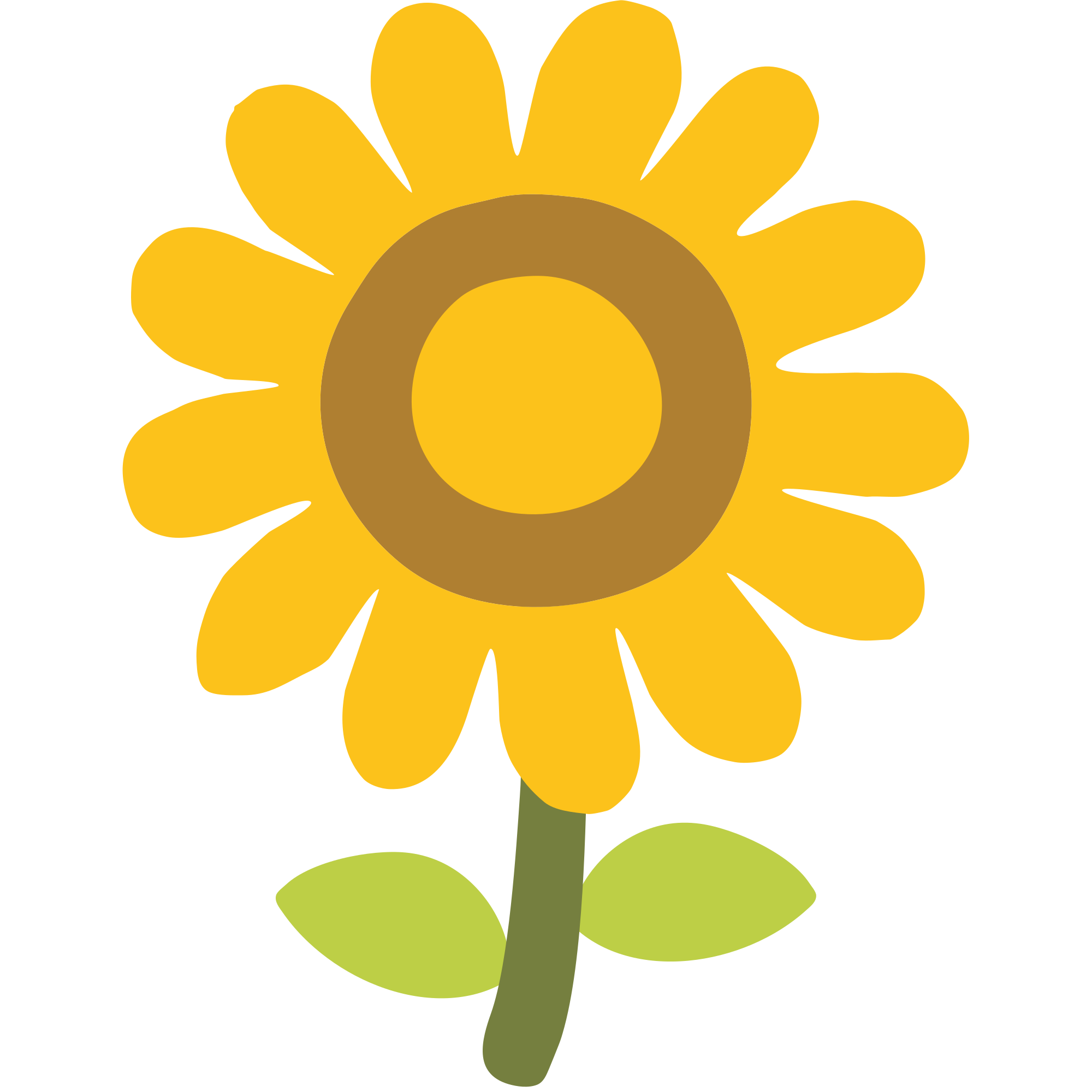 emoji clipart sunflower