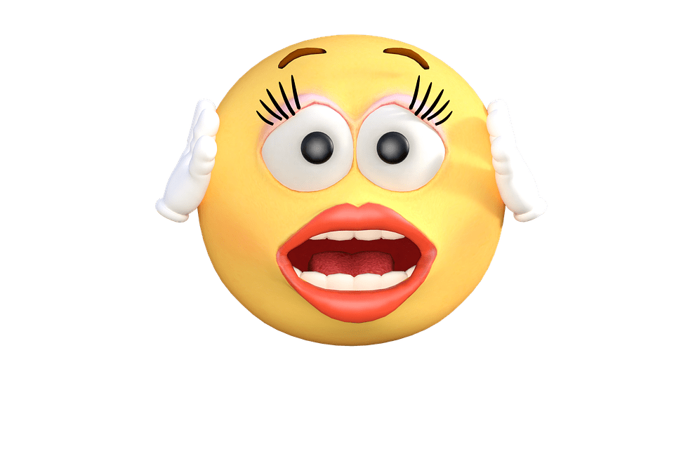 Oh no surprise emoji. Wow clipart surprised face