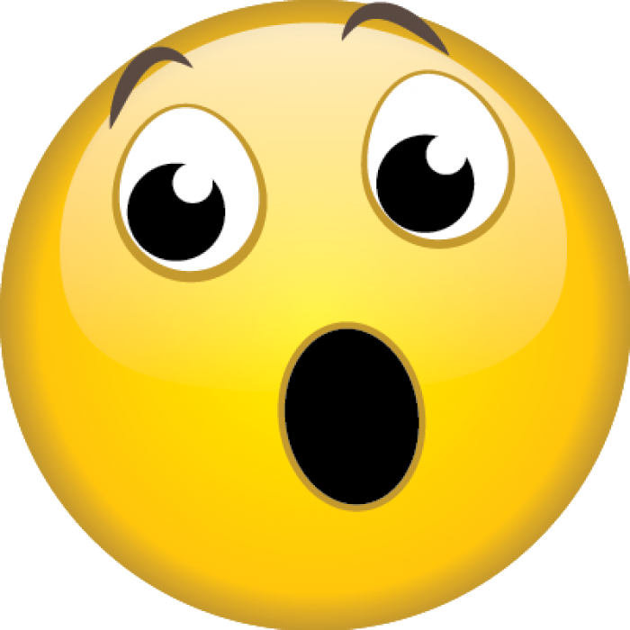Download High Quality Surprised Emoji Clipart Amazed