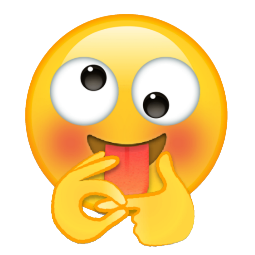 Emoji clipart tongue. Sticker emoticon sex dizzy