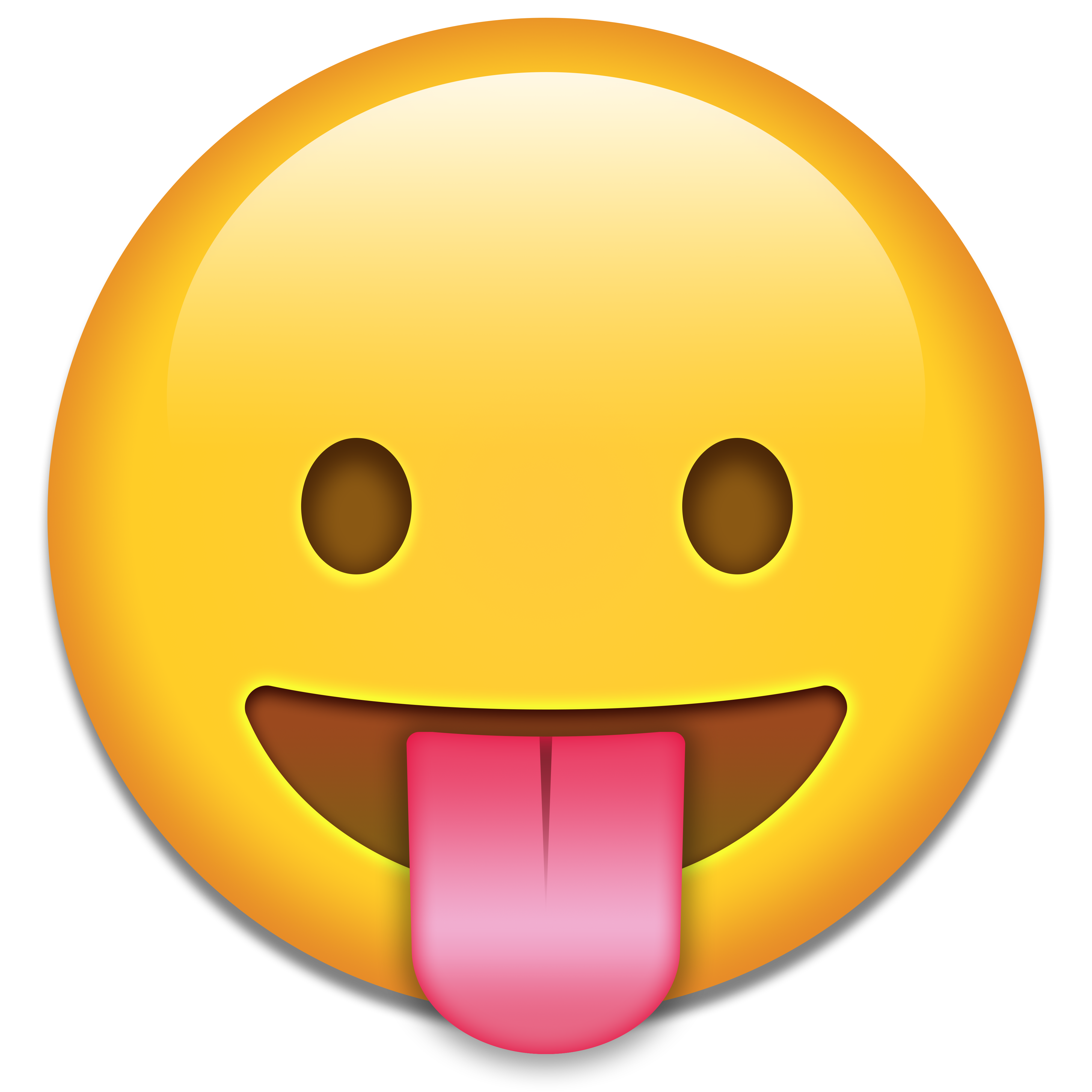 Emoji clipart tongue. Art smiley sticker clip
