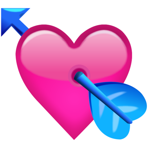 Download pink heart with. Emoji hearts png
