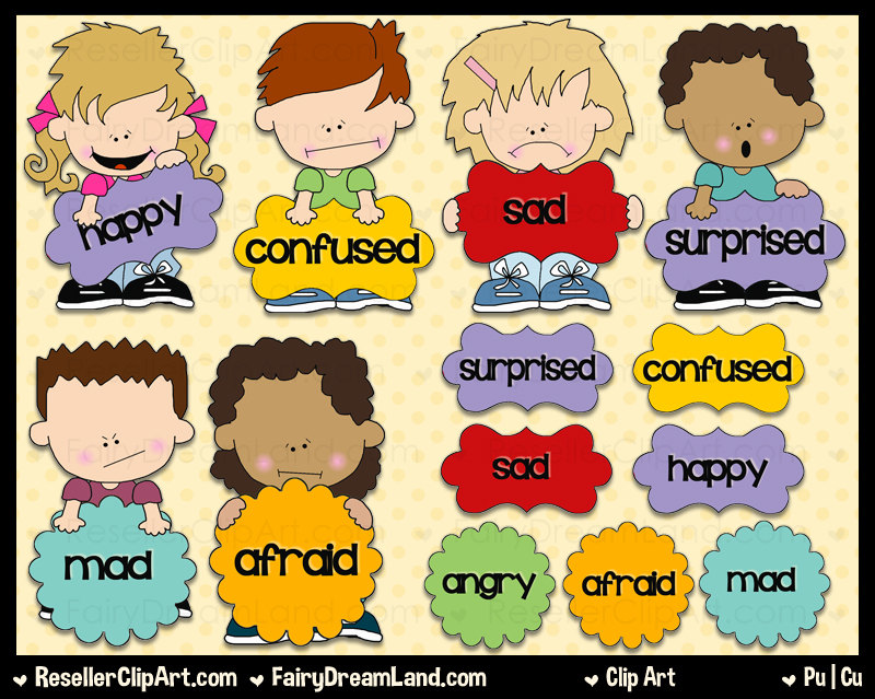 emotions clipart