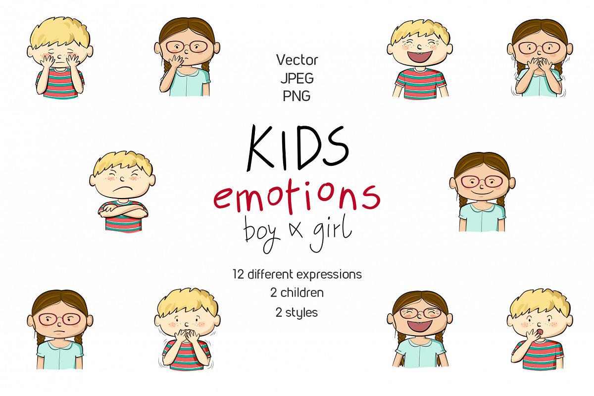 Emotions clipart 12 kid, Emotions 12 kid Transparent FREE for download ...