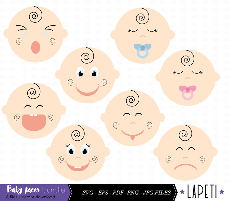 emotions clipart baby