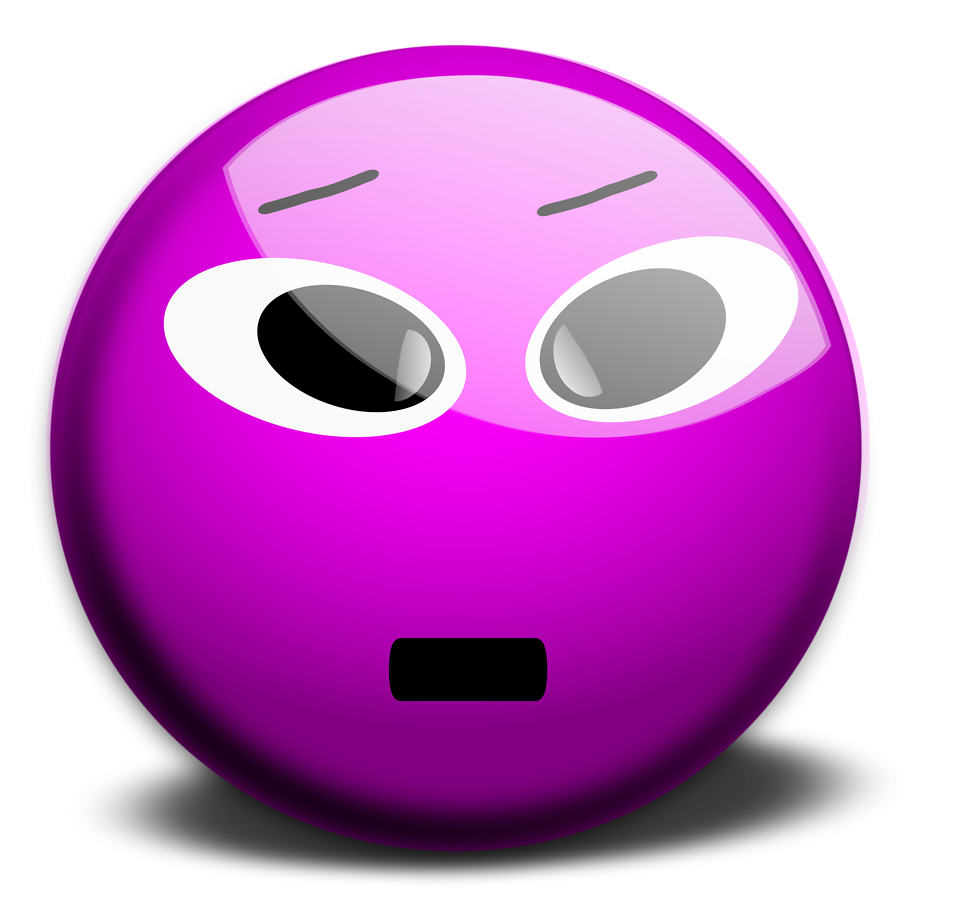 Exercise clipart smiley face. Purple illustration of a