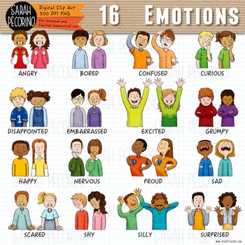 emotions clipart curious