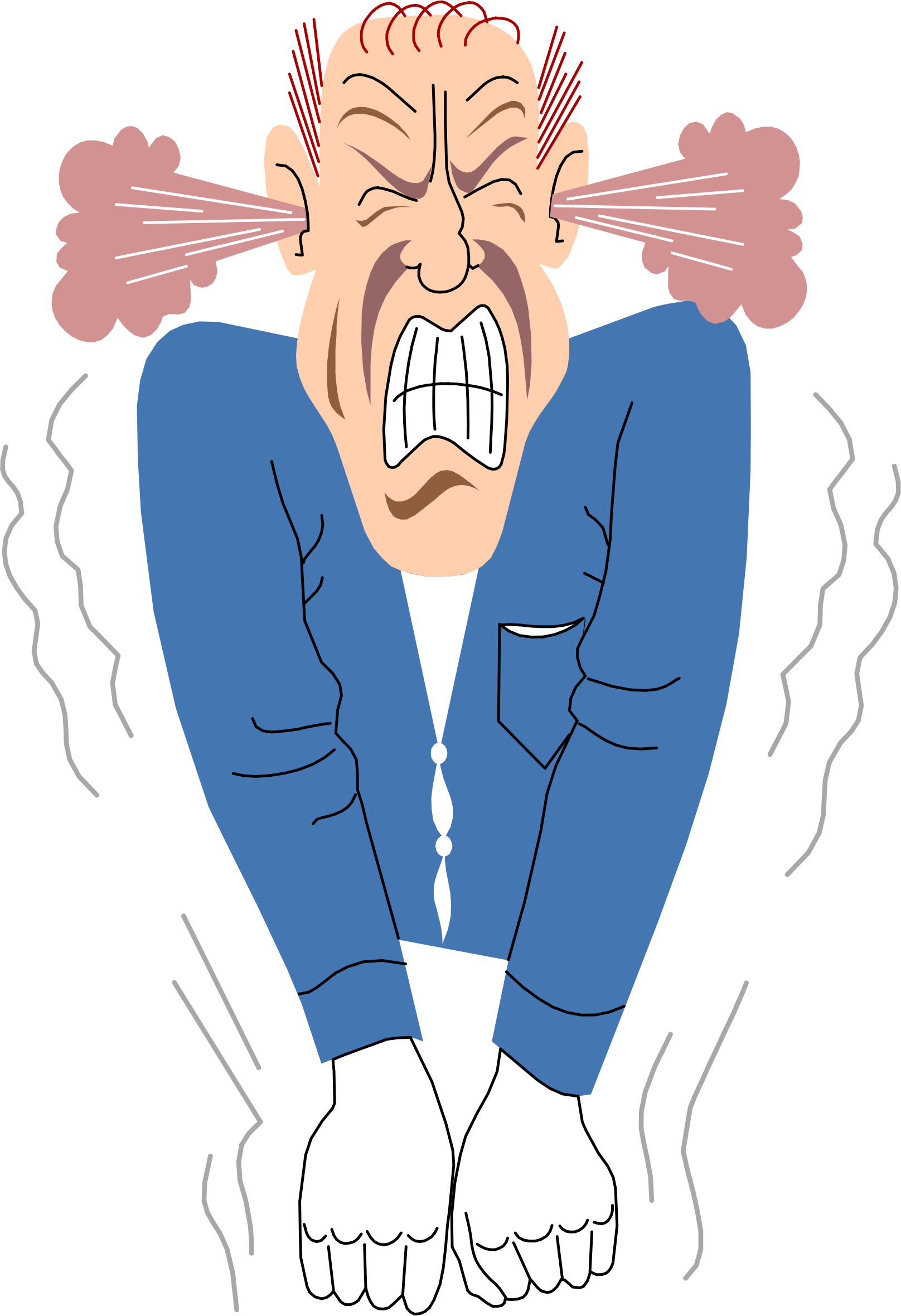 emotions clipart mad