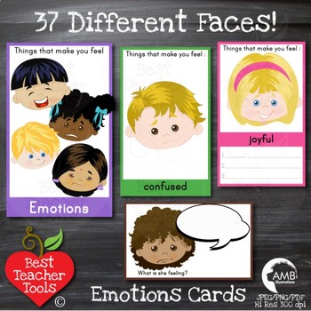 feelings clipart multicultural face