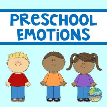 Worksheets teaching resources tpt. Emotions clipart preschool