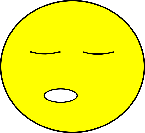 emotions clipart sleepy