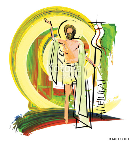 empty tomb clipart abstract