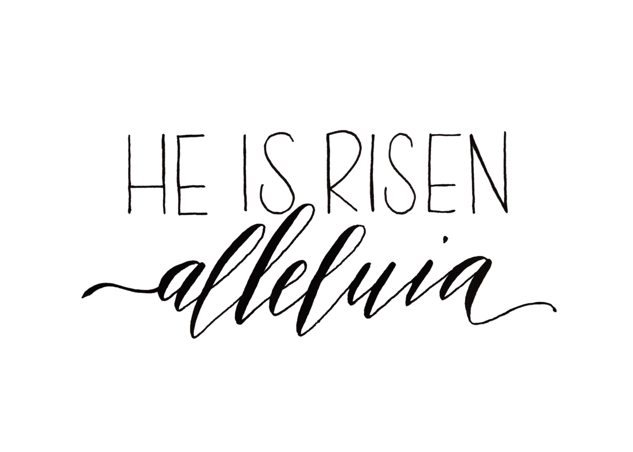 empty tomb clipart black and white