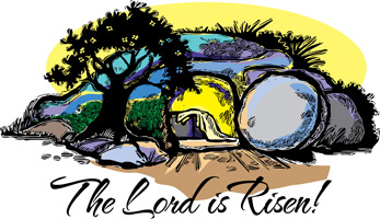 Empty tomb clipart easter sunrise. Resurrection clip art and