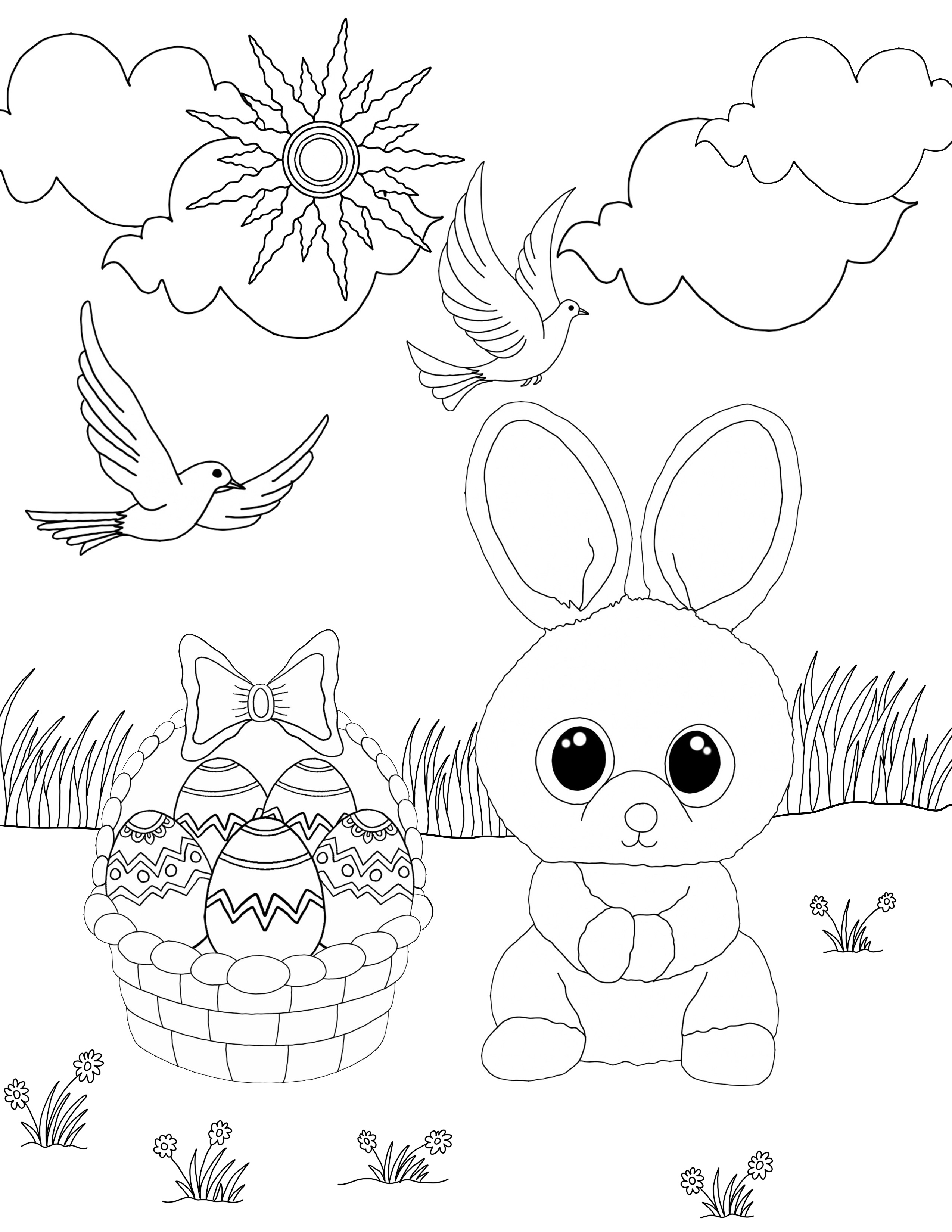 Empty tomb clipart kid. Coloring pages resurrection page