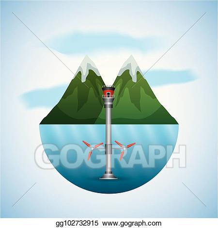 Vector illustration types eps. Energy clipart ecological
