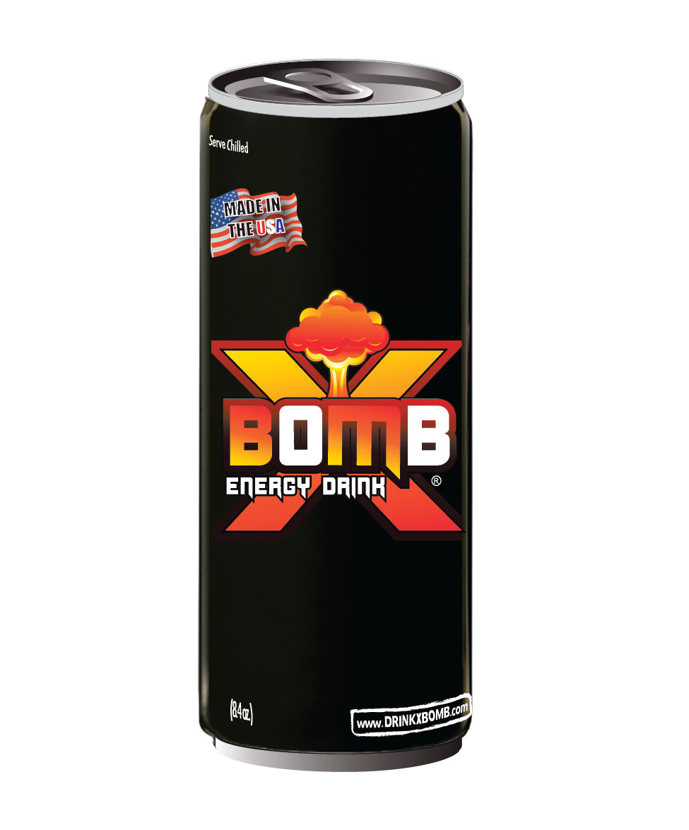 Energy clipart energy drink. Xbomb made in the