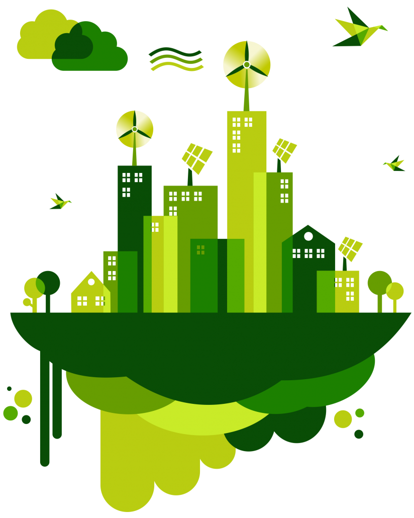 environment clipart sustainable city