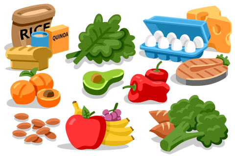 Nutrition clipart nutritious food. Healthy eating for runners